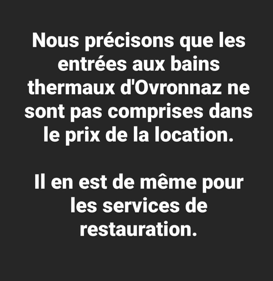 Charmant Studio Renove Situe Dans Les Bains D'Ovronnaz, Immeuble Les Sources エクステリア 写真
