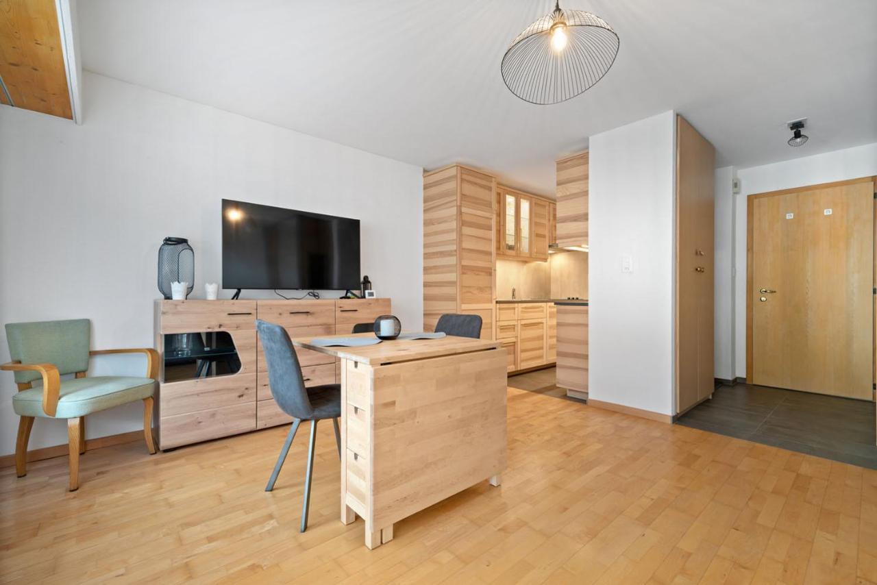 Charmant Studio Renove Situe Dans Les Bains D'Ovronnaz, Immeuble Les Sources エクステリア 写真